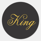King Sticker (Voorkant)