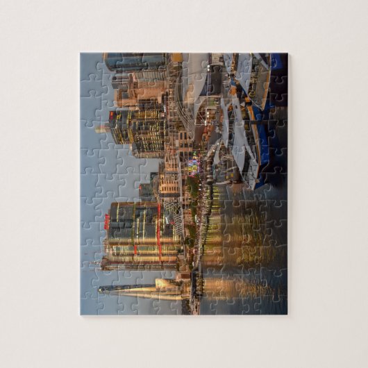 King Street Wharf in Sydney Australië Legpuzzel (Verticaal)