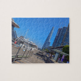 King Street Wharf in Sydney Australië Legpuzzel