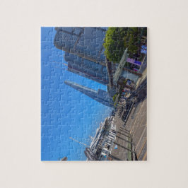 King Street Wharf in Sydney Australië Legpuzzel