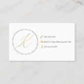 King Studios Visitekaartje (Achterkant)