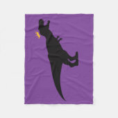 King T-Rex Fleece Deken (Voorkant)