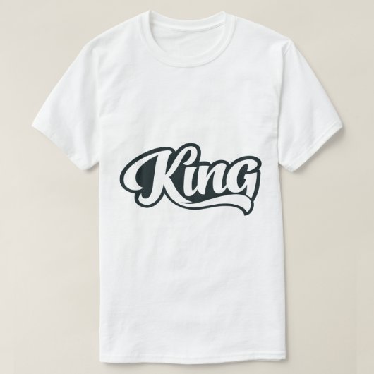 king t-shirt (Design voorkant)