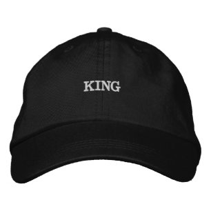 KING Tekst/Naam Persoonlijke Aangepaste Petten & M