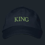 KING Tekst Verstelbaar-Pet voor Dagelijkse Straats Geborduurde Pet<br><div class="desc">Het Custom KING Text Printed Adjustable Pet is ontworpen voor diegenen die willen opvallen. Met zijn strakke marinescherm en geborduurde "KING" -letters voegt dit pet een zelfverzekerde touch aan uw outfit toe. De verstelbare riem biedt ultiem comfort en een aangepaste pasvorm.</div>