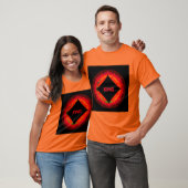 KING Text Creëer eigen tekst Knap T-shirt (Unisex)