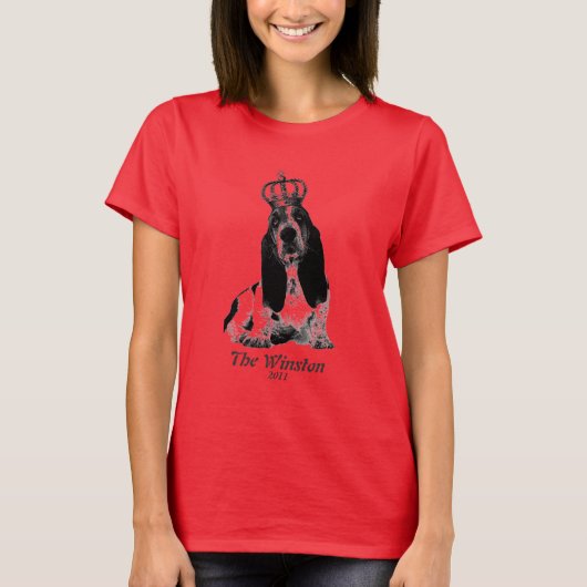 King The Winston Burnout T-Shirt (Voorkant)