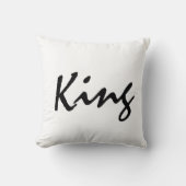 King Throw Decorative Bedroom Pillow Kussen (Voorkant)