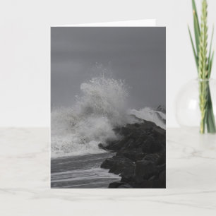 King Tide Waves op West Port, WA Kaart