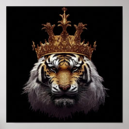 King Tiger Crown Poster