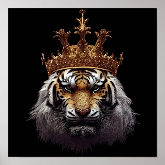 King Tiger Crown Poster (Voorkant)