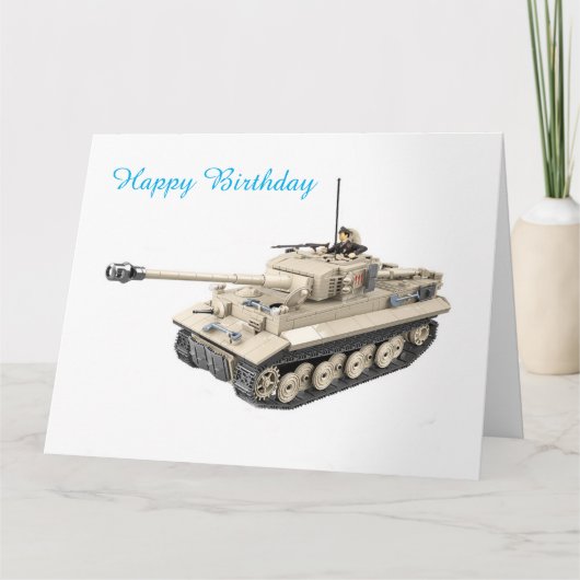 King Tiger Kaart (Voorkant)