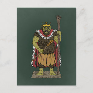 King Troll Briefkaart