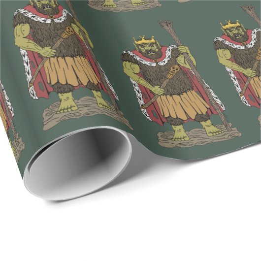 King Troll Cadeaupapier (Rol Hoek)