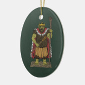 King Troll Keramisch Ornament (Links)