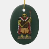 King Troll Keramisch Ornament (Voorkant)