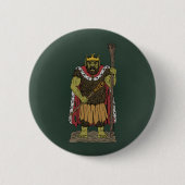 King Troll Ronde Button 5,7 Cm (Voorkant)