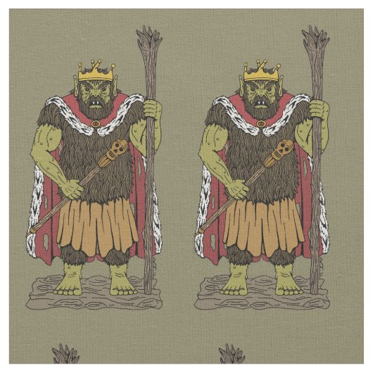 King Troll Stof (Close Up)