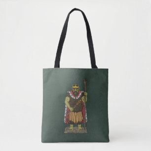 King Troll Tote Bag