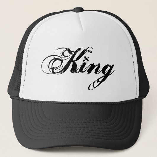 King Trucker Hat Trucker Pet (Voorkant)