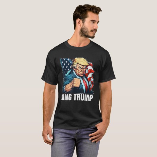 King Trump T Shirt (Voorkant volledig)