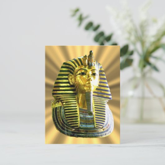 King Tut #2 Briefkaart (Staand voorkant)