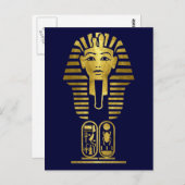 King Tut Briefkaart (Voorkant / Achterkant)