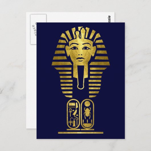 King Tut Briefkaart (Voorkant / Achterkant)