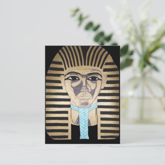 KING TUT BRIEFKAART 2 (Staand voorkant)