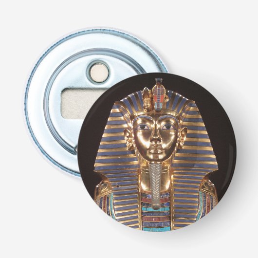 King Tut Button Flesopener (Voorkant)