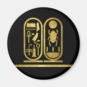 King Tut Cartouche Magneet