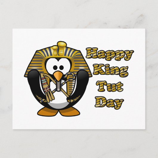 King Tut Day Briefkaart (Voorkant)