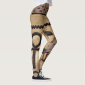 King Tut Egyptian Ankh Tablet Leggings (Rechts)
