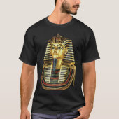 King Tut Gouden Egyptisch Masker T-shirt (Voorkant)