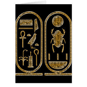 King Tut Hieroglyphics