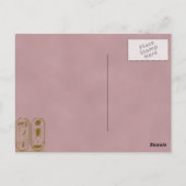 King Tut Hieroglyphics Briefkaart (Achterkant)