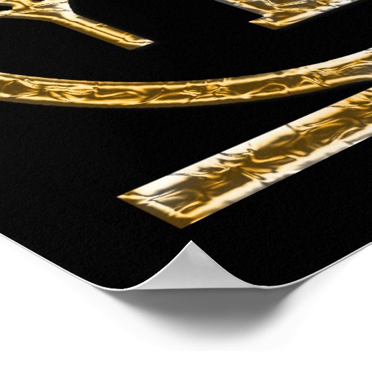 King Tut Hieroglyphics Poster Print (Hoek)