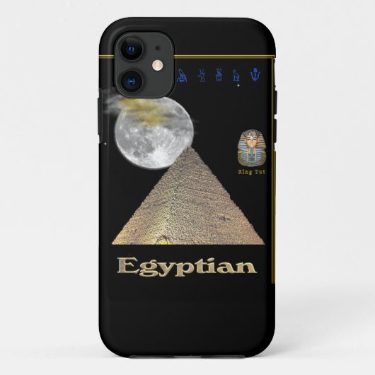 King tut I-phone 5 hoesje (Achterkant)