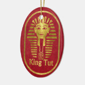 King Tut Keramisch Ornament (Links)