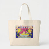 KING TUT LEMONS GROTE TOTE BAG (Voorkant)