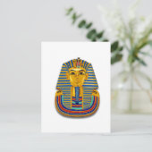 King Tut Mask Briefkaart (Staand voorkant)