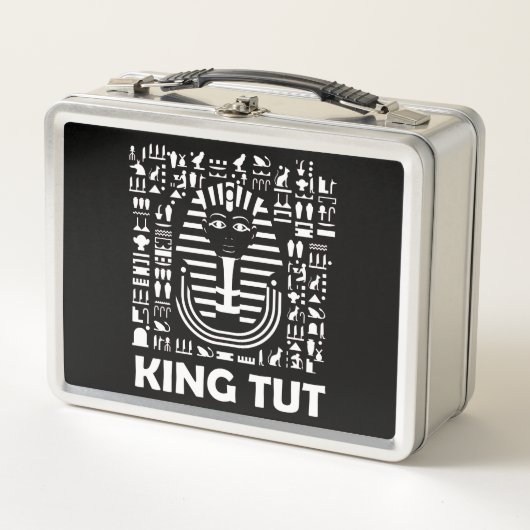 King tut pharaoh egyptian Hieroglyphic Alphabet (Voorkant)