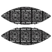 King tut pharaoh egyptian Hieroglyphic Alphabet American Football (Panelen)