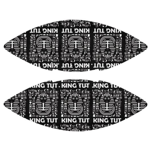 King tut pharaoh egyptian Hieroglyphic Alphabet American Football (Panelen)