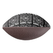 King tut pharaoh egyptian Hieroglyphic Alphabet American Football (Gedraaid 90)