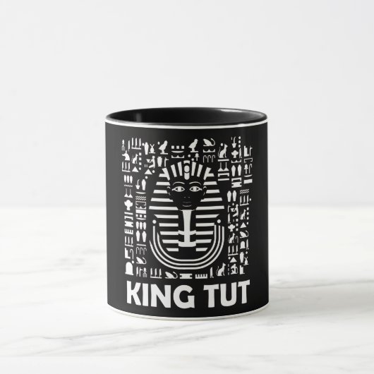 King tut pharaoh egyptian Hieroglyphic Alphabet Mok (Midden)