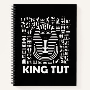 King tut pharaoh egyptian Hieroglyphic Alphabet Notitieboek