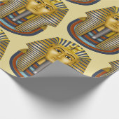 King Tut Pharaoh Pattern Cadeaupapier (Hoek)