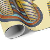 King Tut Pharaoh Pattern Cadeaupapier (Rol Hoek)