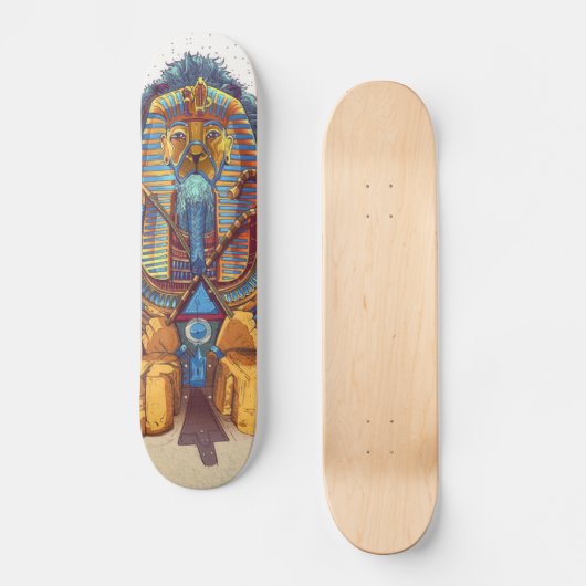 King Tut Skateboard Deck (Voorkant)